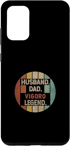 Galaxy S20+ Husband Dad Vigoro Legend - Funda vintage para el día del padre