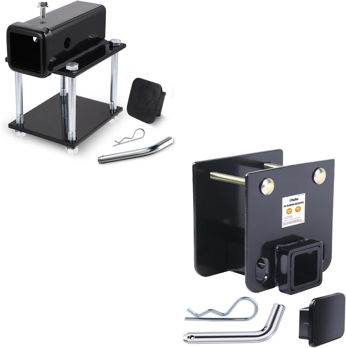 Ohuhu RV Bumper Hitch Receiver Adapter Automotive