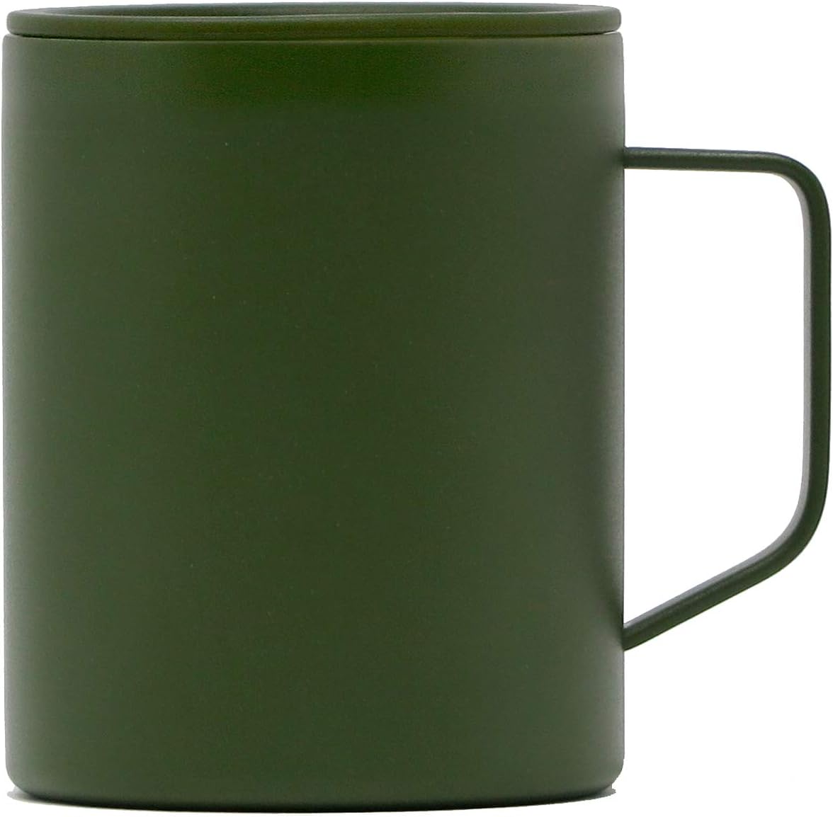 Mizu - Camp Cup | 14 oz. Double Wall Stainless Steel Vacuum Insulated | Sip Through Lid | Multiple Colors | BPA Free