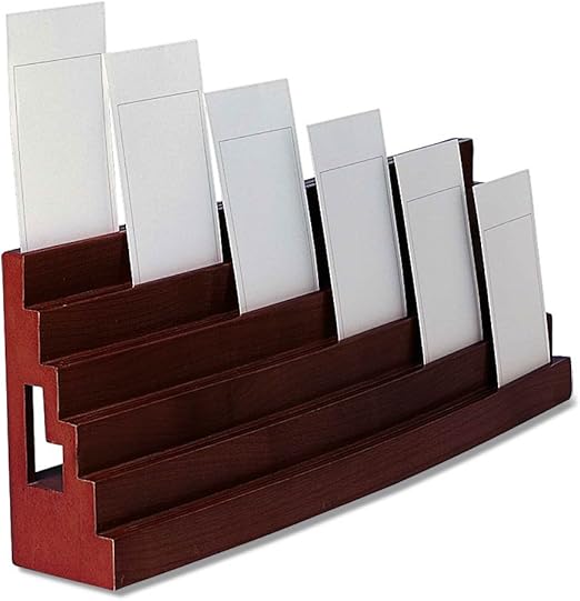 Levenger Note Card Bleachers Dark Cherry (AD6755 DC) Amazon.ca