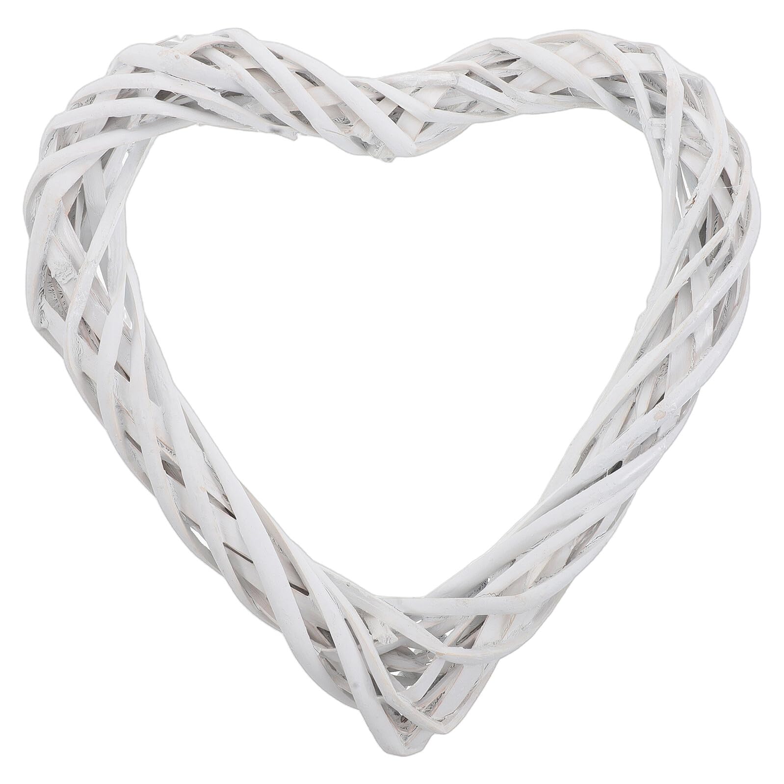 Couronne en cœur Garneck pour décoration de mariage naturel et anneau artisanal de fête