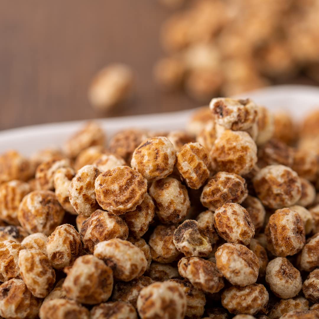 süssundclever.de® Bio Erdmandeln, geschält | 1 kg | Premium Qualität | 100% naturbelassen | plastikfrei und ökologisch-nachhaltig abgepackt | ganze Erdmandeln