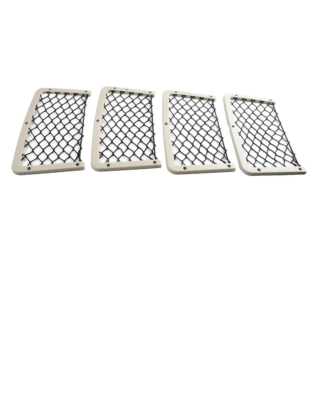 Rete portaoggetti 1 pz Rete portaoggetti Borse Accessori Interni Auto Ricambi Camper Materiale PP Beige Accessori Camper Rete portaoggetti per Auto per Camion