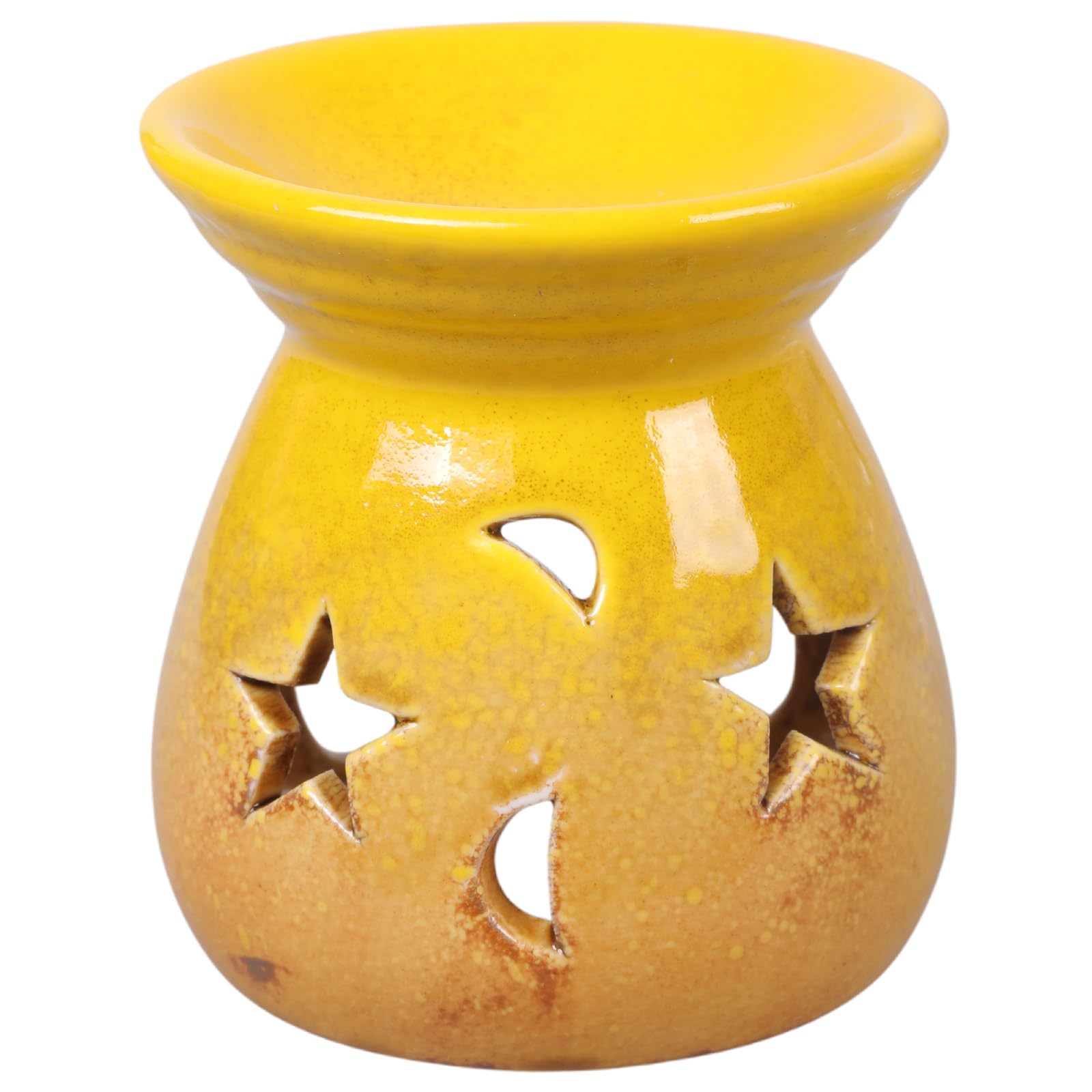 carotoe Artistic and Star Ceramic Holder Adds Serenities to Living Space Suitable for Meditations Enthusiasts Incenses Burners