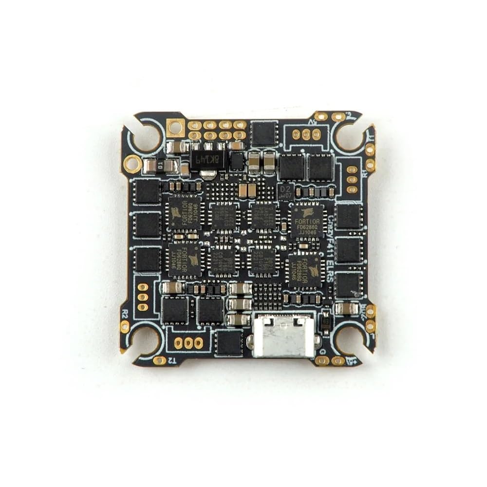 Crazy F411 ELRS AIO 4in1 FC integrato 2.4G 20A ESC 2-4S for drone FPV