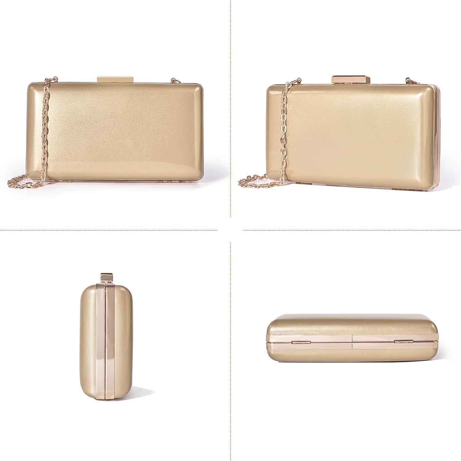 Kseymeir Clutch Purses for Women, Evening Bag for Women Wedding Party Prom Purse - Image 6