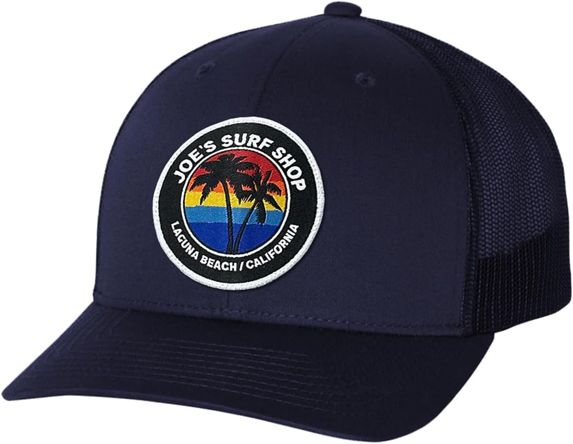 JOES SURF SHOP Sunset Patch Mesh Trucker Hats
