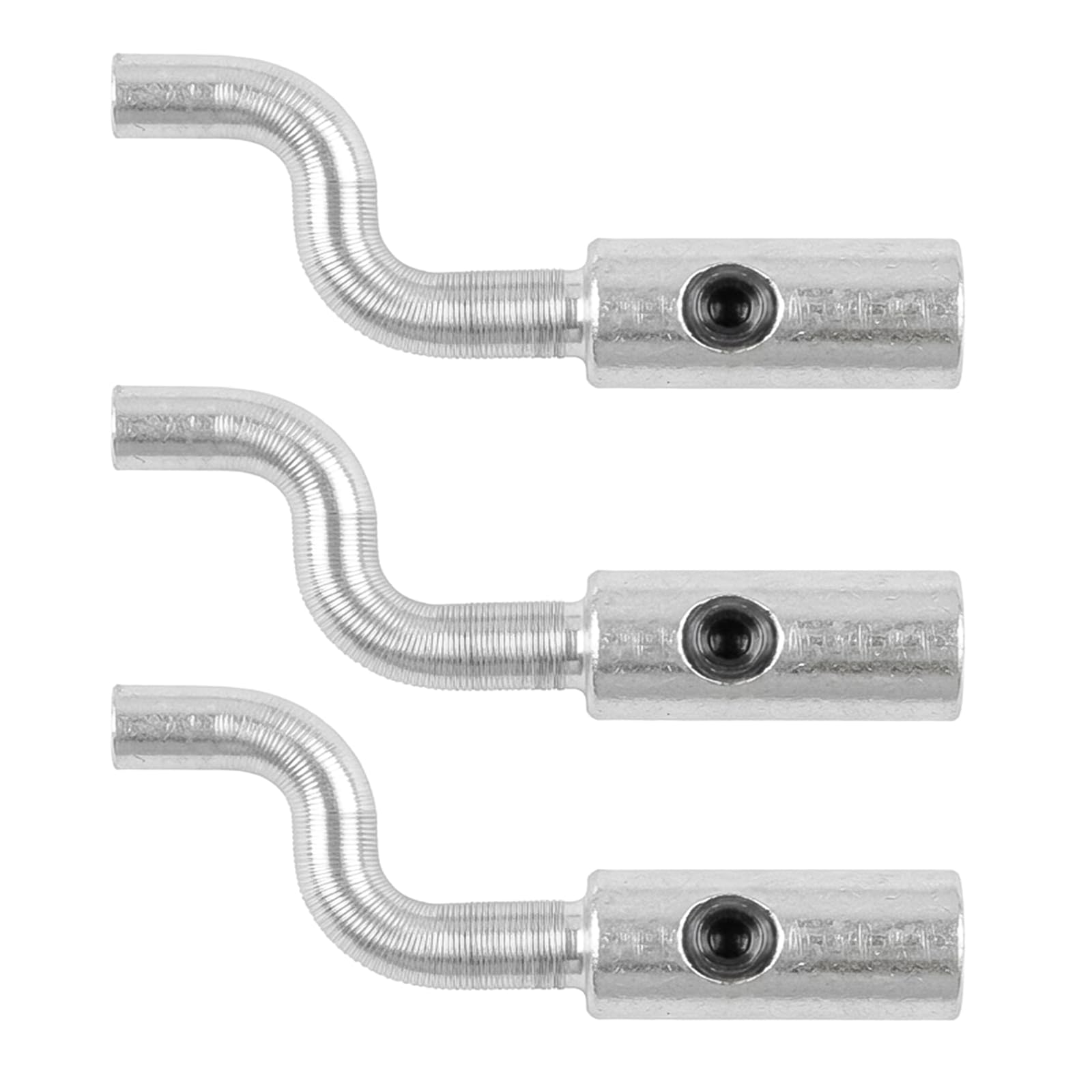 BeiZha 3 Pcs Lawn Mower Cable Repair Kit Throttle Wire Ends Z Bend Parts For Lawn Mower Mini Bikes Use