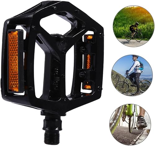 Miniatura 5 de Happyyami 2 Pairs Mountain Bike Pedals Bearing Refit Aluminum Alloy
