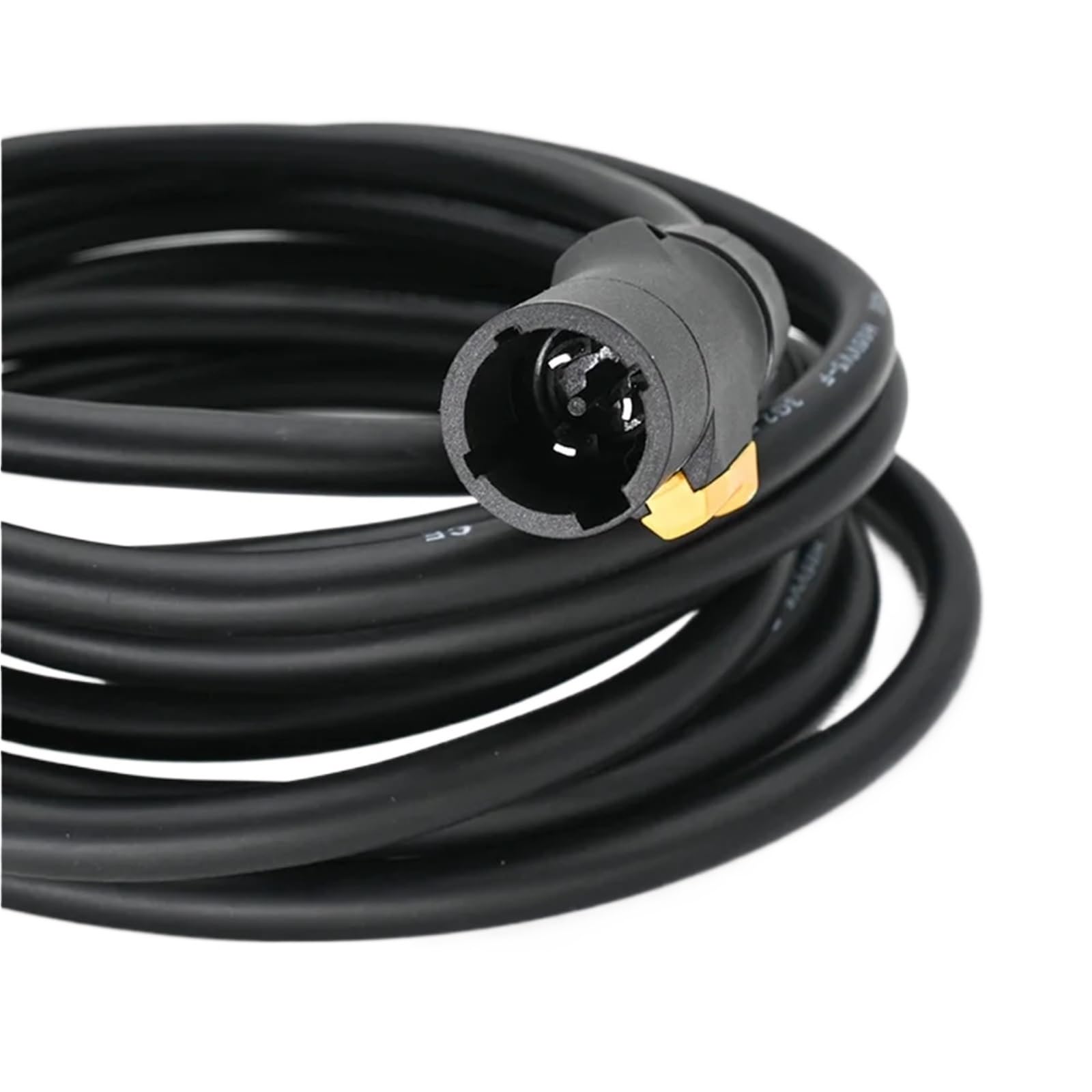 Kabel przyłączeniowy o długości 1 m – 10 m (wtyczka do gniazda) – przedłużacz sieciowy do ekranów LED, oświetlenia DJ-ów i scenicznego (1 m, 12 awg (25 A))