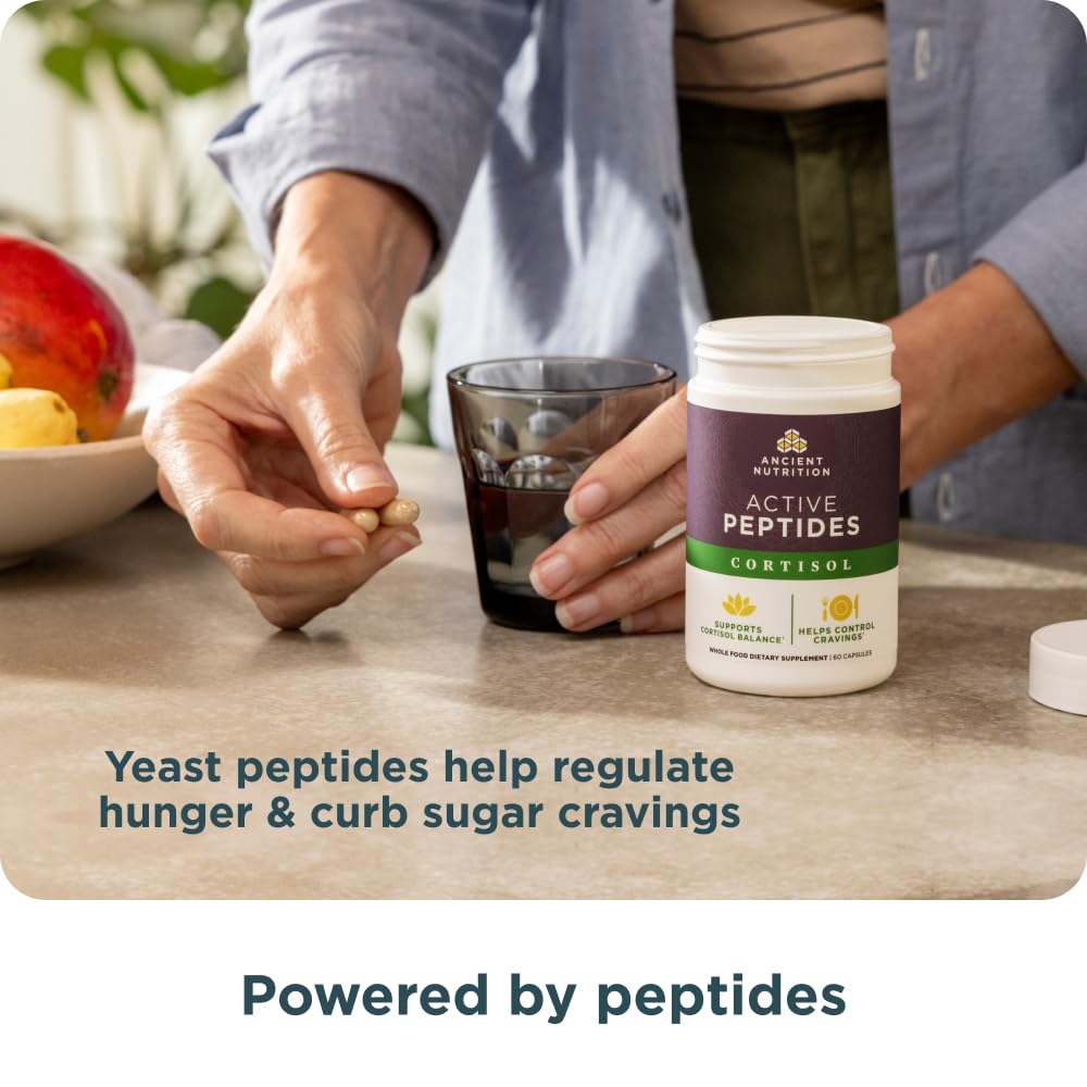Ancient Nutrition Active Peptides Cortisol Support Capsules — Amazon image 5