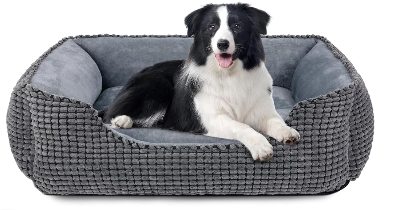 Panier pour chien lavable fini les poils et les glissades