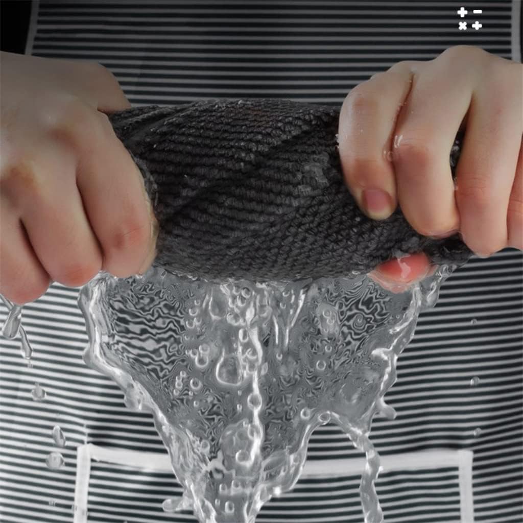 3Pcs Kitchen Bar Cleaning Cloth Towel Milk Tea Shop Coffee Machine Special Rag Water Absorbing Square Household