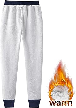 Imuedaen Men's Fleece Lined Joggers Casual Tracksuit Bottoms Warm