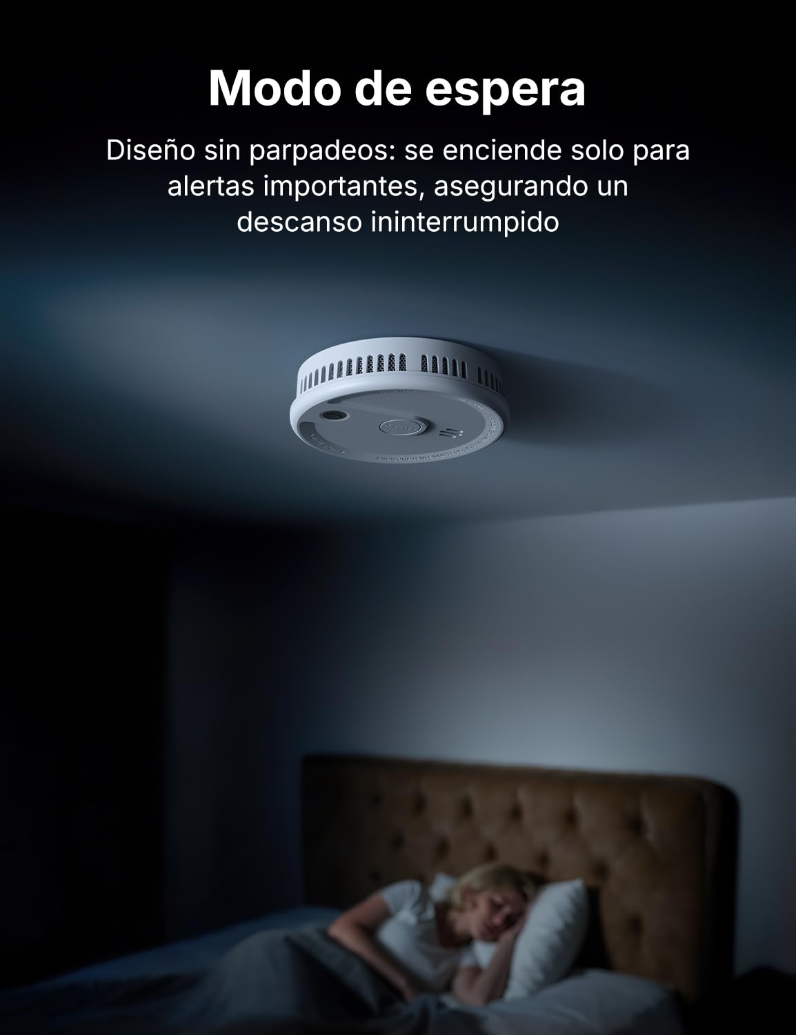 X-Sense Detector de humo con 10 años de vida útil de la batería, alarma de incendio magnética sin perforación, modo de espera sin parpadeo, ultrafino, botón de prueba/silencio, XS0G-SN, pack de 1