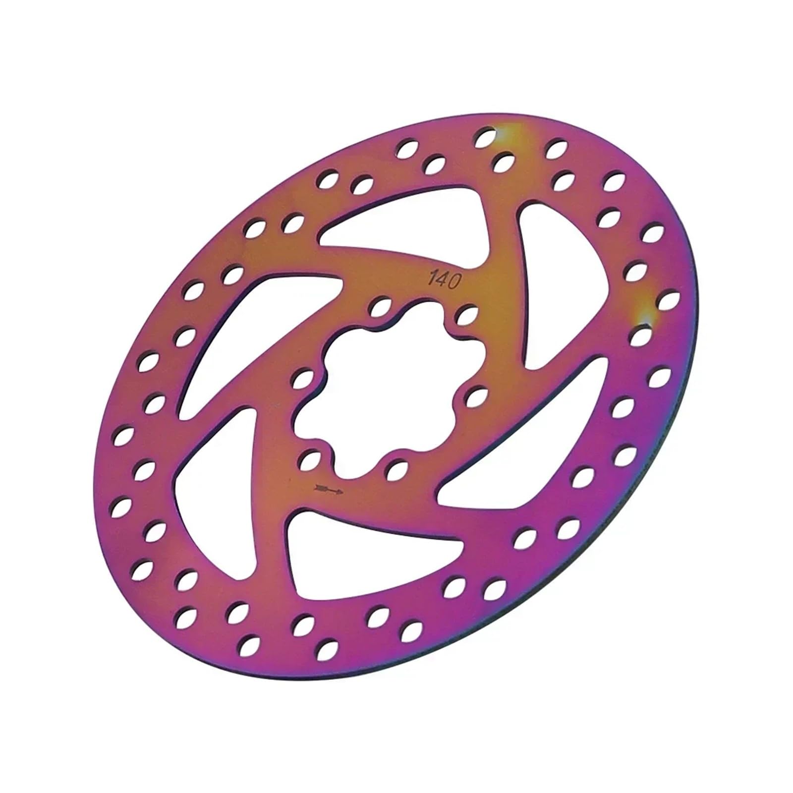 Disco Freno da 140 mm for Scooter Elettrico G2 PRO/G2 Max Freni a Disco Colorati Parte Disco in Acciaio Inossidabile con 6 Viti(2PCS)