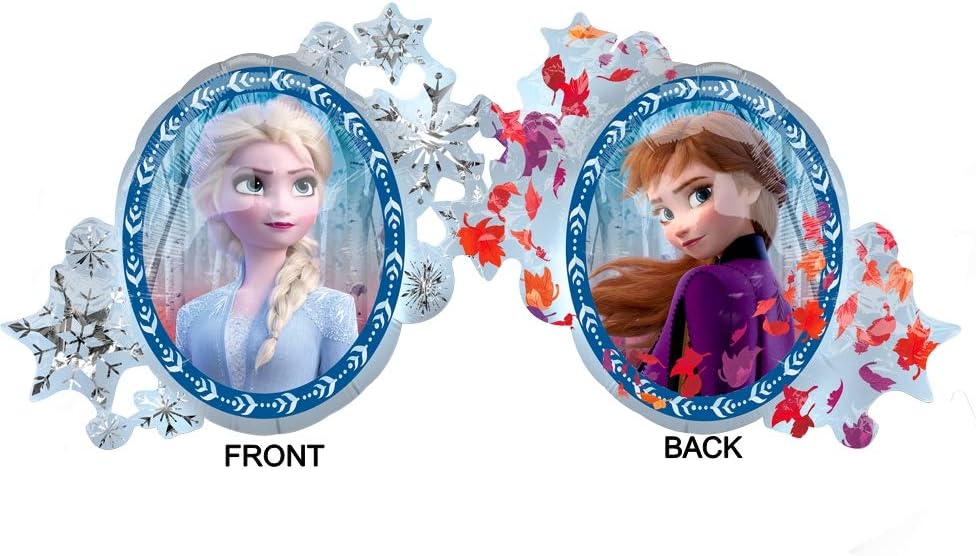 Frozen 2 suministros de fiesta Elsa, Anna y Jumbo Olaf globo de ...