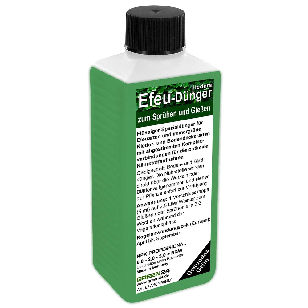 GREEN24 EfeuDünger EuonymusDünger Flüssigdünger HIGHTECH düngen