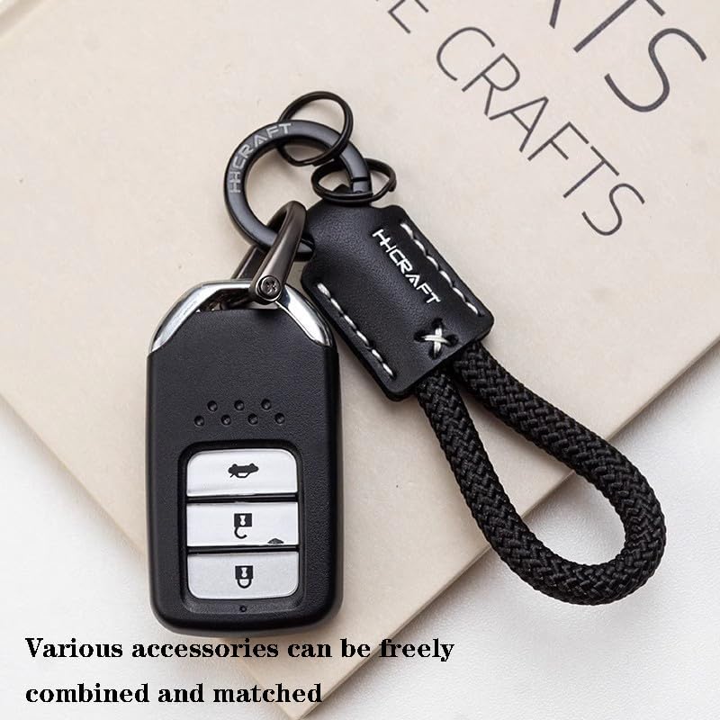 Dinosaur Weseecase Keychain Aluminum Alloy Charm Paired with a Hand-Woven Bracelet Metal Dinosaur Keychain For Backpack - Image 6