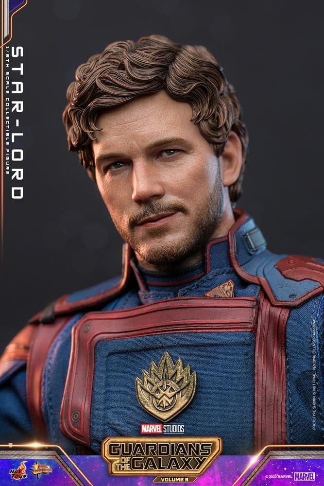 Hot Toys Guardiani della Galassia Vol. 3 Statuetta Movie Masterpiece 1/6 Star-Lord 31 cm