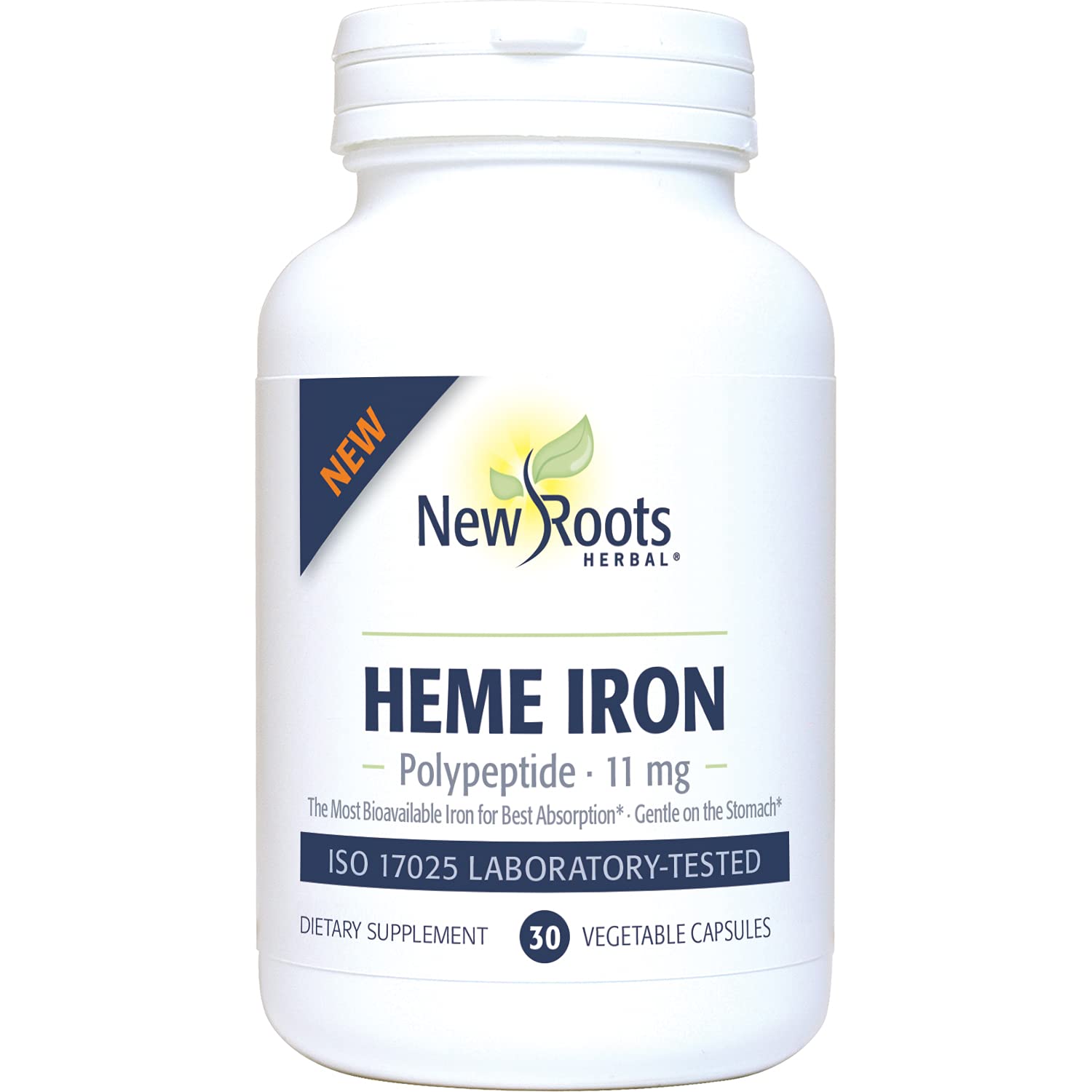 Iron Supplement, Best Absorption Gentle on Stomach, Monash Low FODMAP