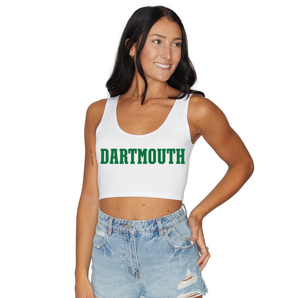Lojobands Women's College Gameday Outfit Tank Top Tailgate Crop Top One Size Fits Most