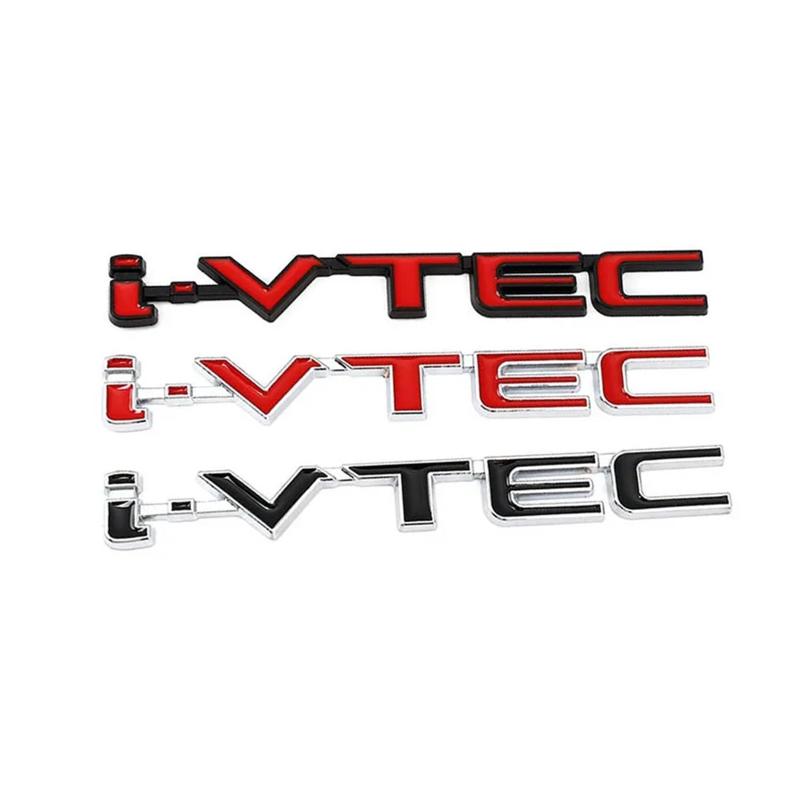 3D VTEC Logo Metalowa plakietka z logo Naklejki samochodowe(For I-VTEC Sticker-05)