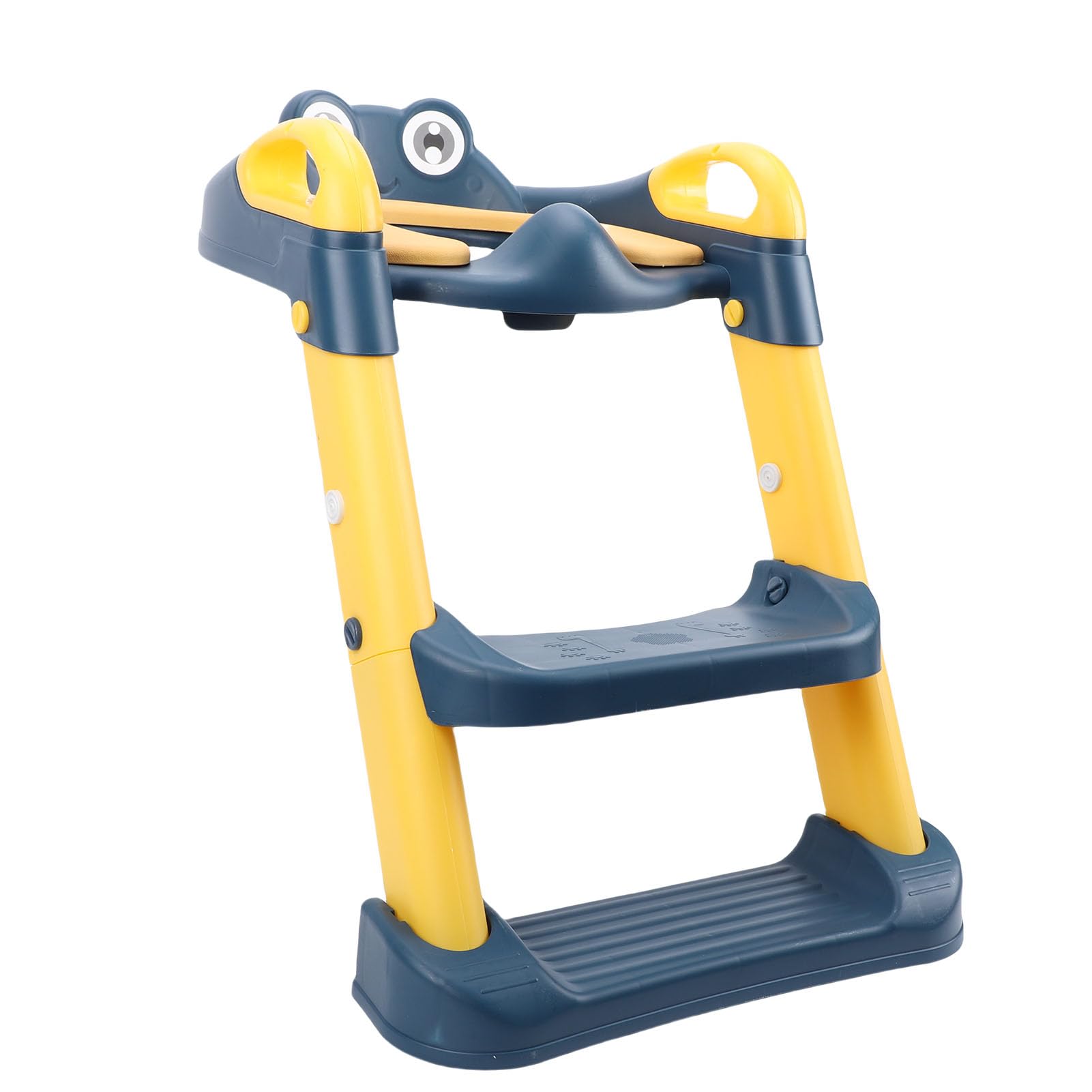 Topiky Asiento de Escalera de Entrenamiento para Ir Al Baño para Niños Pequeños con Asas de Seguridad, Estructura Antideslizante Estable, Diseño Fácil de Limpiar, Adecuado para Baños Contemporáneos