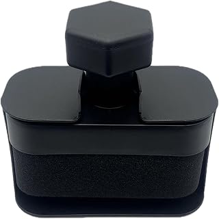 Tire Shine Applicator - Auto Tire Polisher Sponge Brush, Wheel Dressing Kit With Ergonomic Grip, Car Vehicle Care Accessory, Non-Slip Handle Tool For Detailing Sedan Truck SUV Workshop Garage