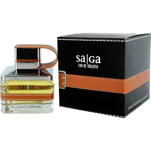 Emper Saga Eau de Toilette Spray para hombre, 3.4 onzas
