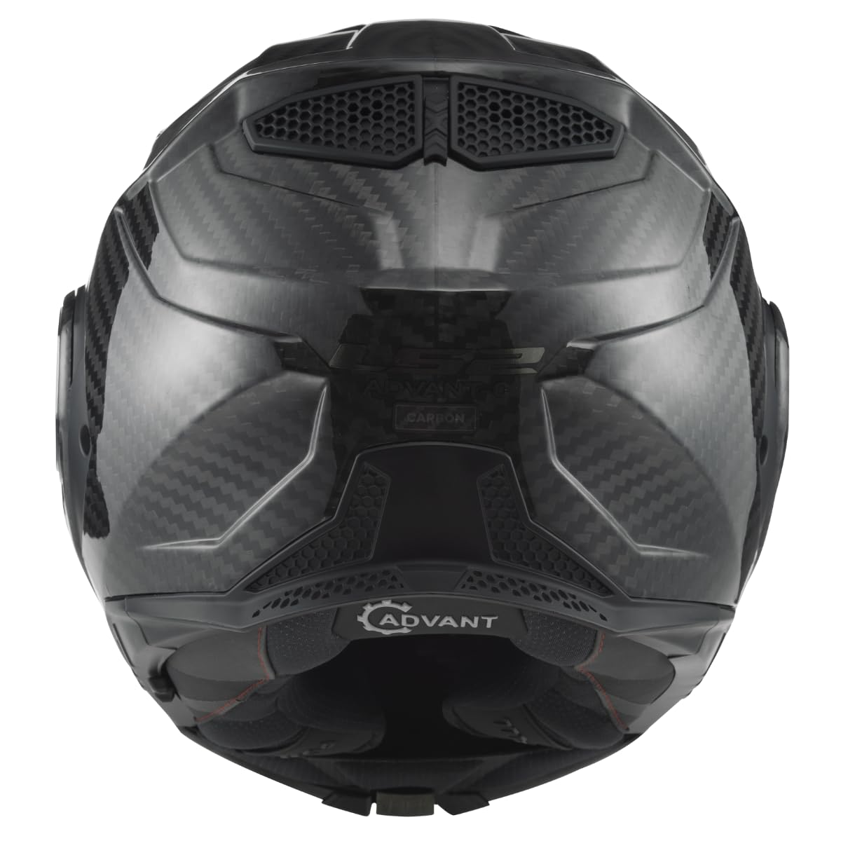 LS2, Casco Moto Modulare ADVANT X CARBON Matt Carbon, S