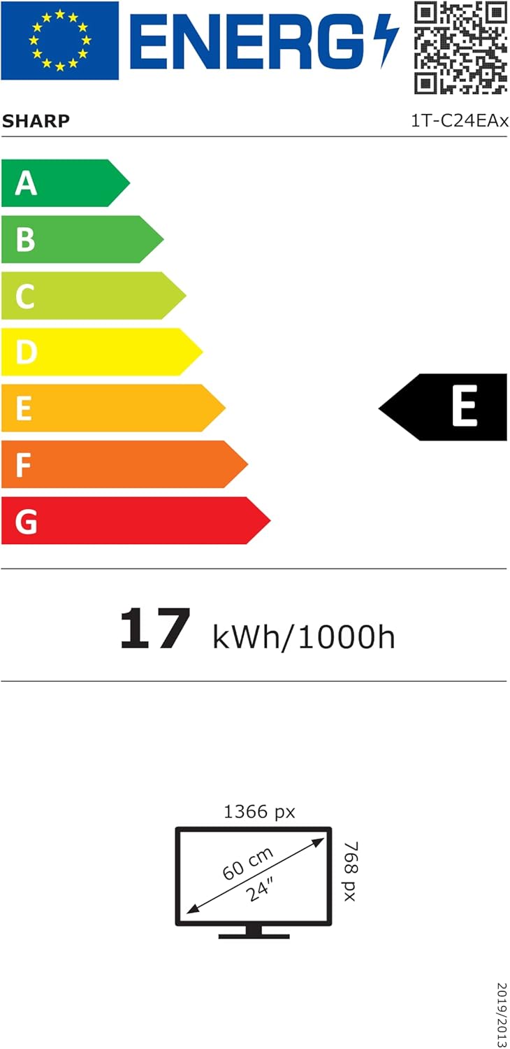 Sharp 24EA4E TV 24 No Smart HD Ready, 2 Ingressi HDMI, Sintonizzatore HD DVB-T;T;C;S;S2 MPEG4 + HEVC;H.265 10 bit, Altoparlanti 2 x 5W, con Piedistallo Centrale, Nero Sharp 24EA4E TV 24 No Smart HD Ready, 2 Ingressi HDMI, Sintonizzatore HD DVB-T;T;C;S;S2 MPEG4 + HEVC;H.265 10 bit, Altoparlanti 2 x 5W, con Piedistallo Centrale, Nero