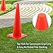 Honeywell Safety Products 28' High Visibility Orange Safety/Traffic Cone, Orange (RWS-50012)