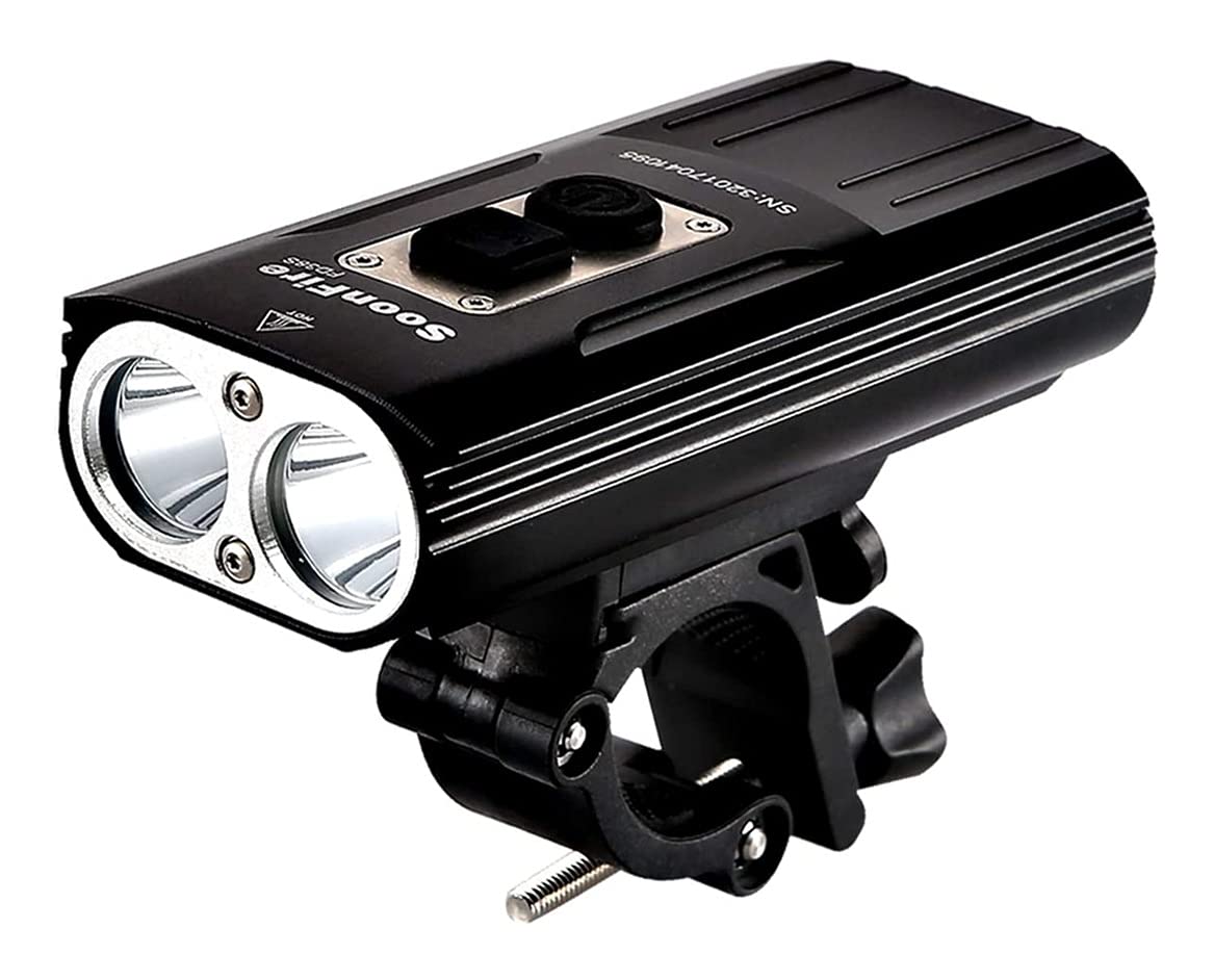 Farderos de Bicicletas Recargables USB FD38S, Dos lúmenes XM-L2 LED 1870, luz de Bicicleta súper Brillante Impermeable, ensamblaje Simple y desmontaje