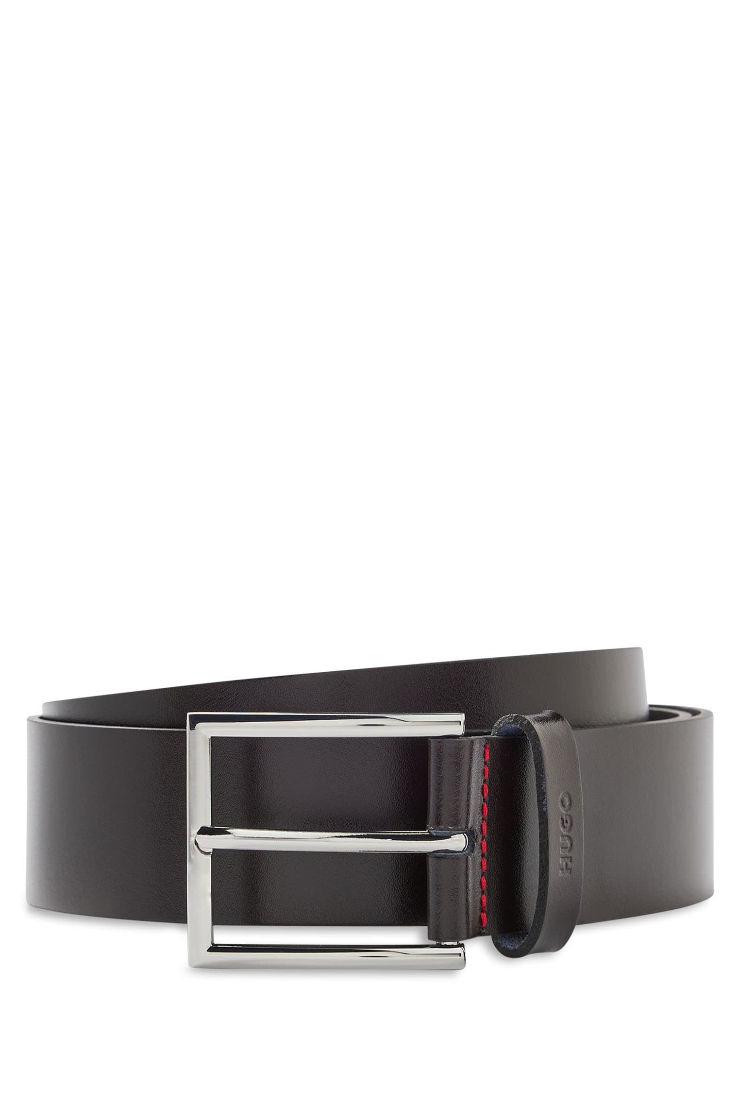 Hugo Men's Brown Giaspo Belt in Size XL, Sports Direct