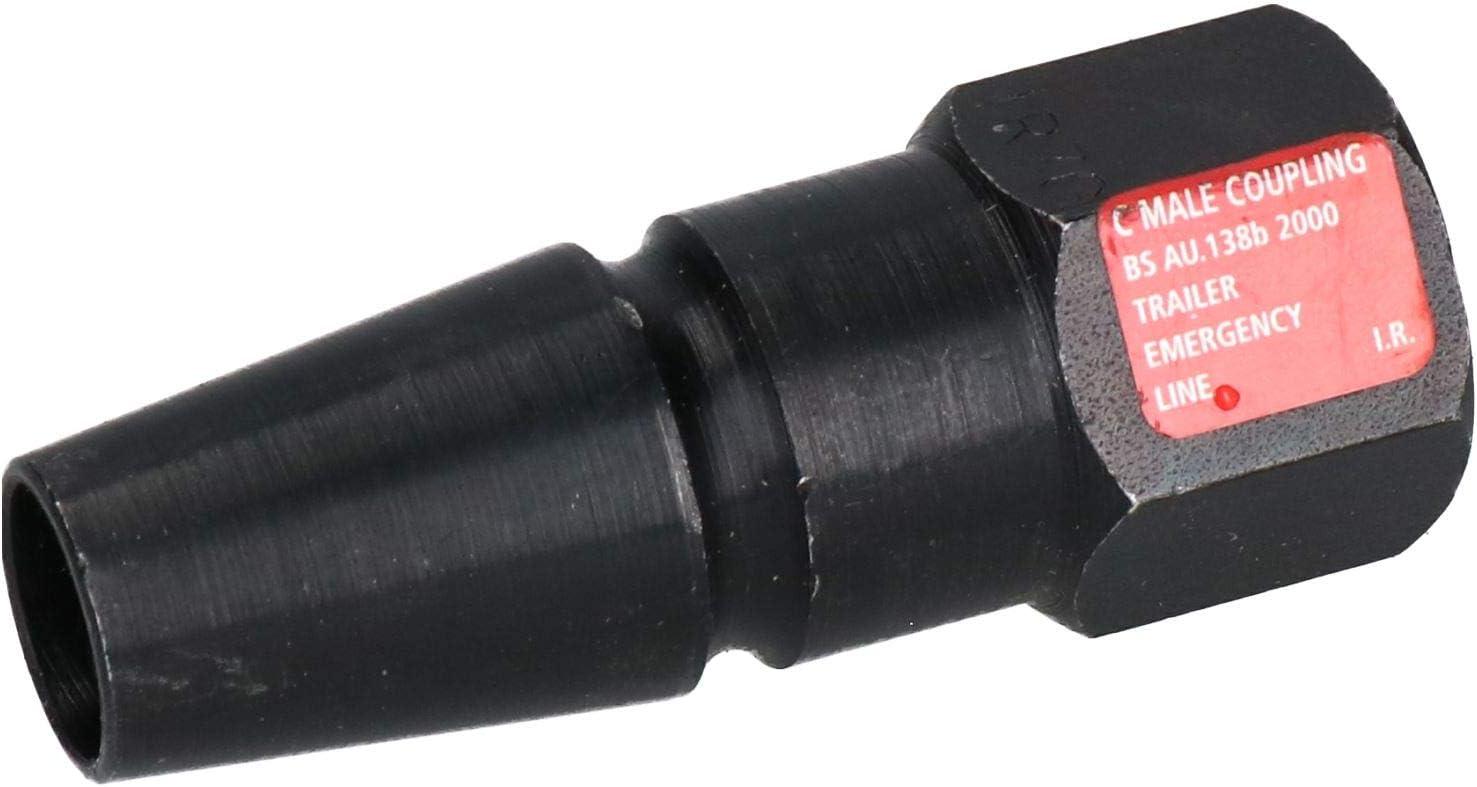 HGV Red Line Fitting C Coupling Male Adaptor 1/2" BSP Air Hose Truck Lorry - IR