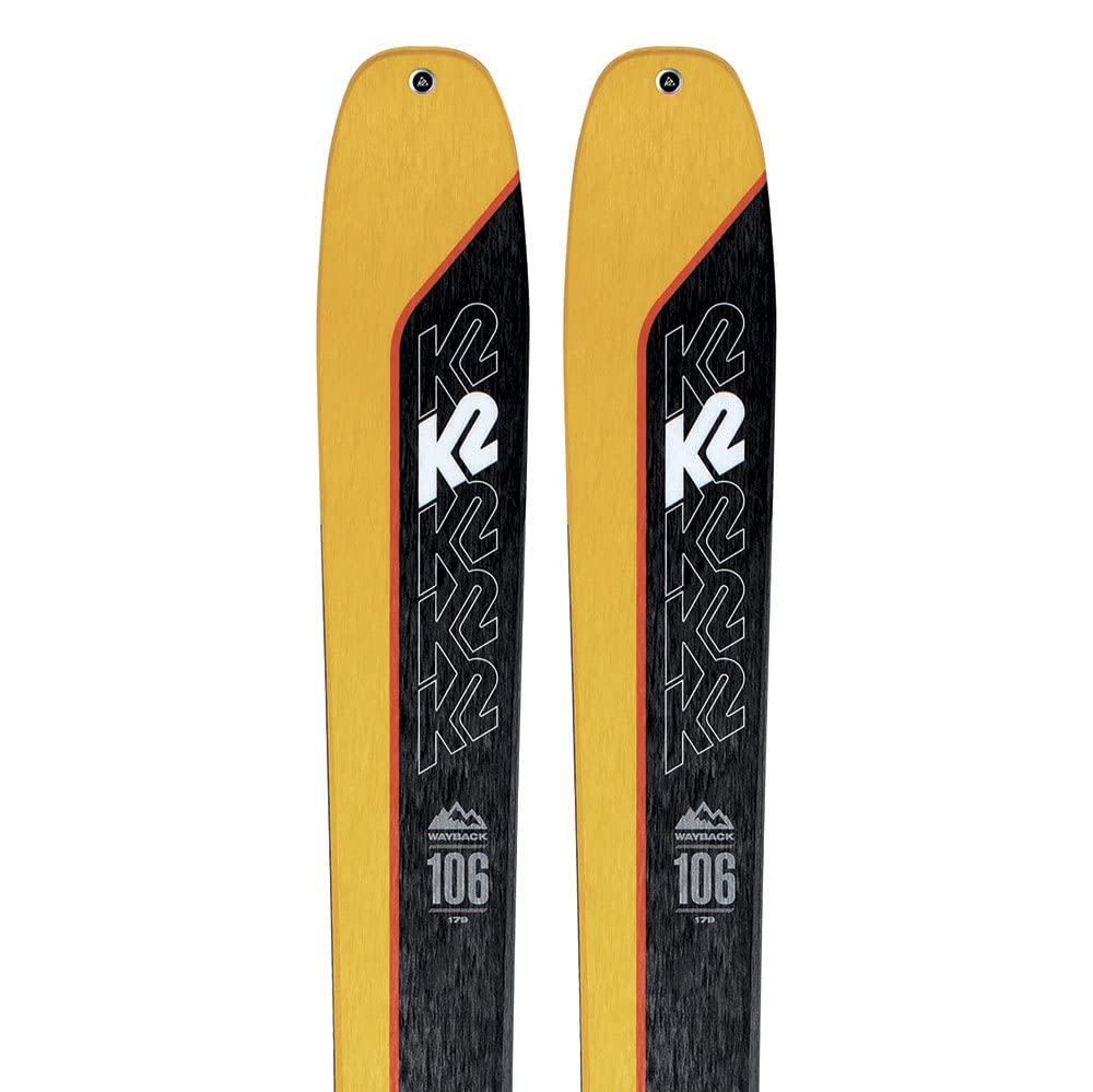 K2 Wayback 106 Touring Skis 179 : Amazon.es: Deportes y aire libre