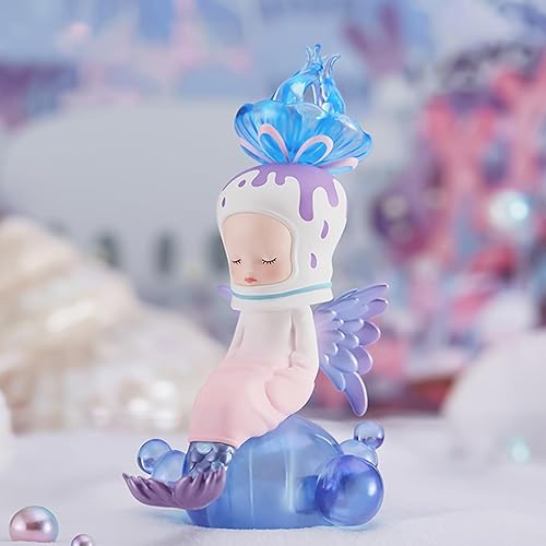 Miniatura 4 de GUMON Dreaming Sea Series Caja ciega de 6 piezas (juego de 6 no repetidos) diseñadas lindas figuras de escritorio, juguetes coleccionables, regalos