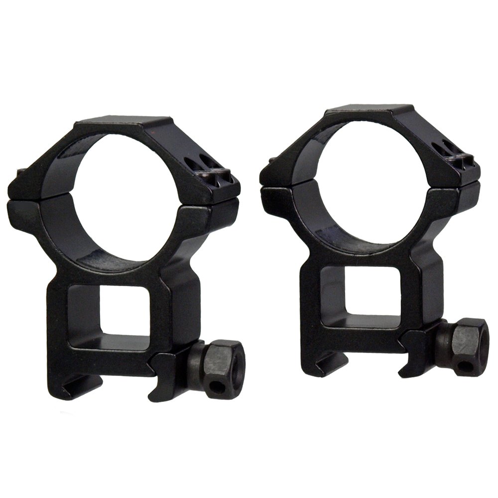 2-Way Aluminium 21.5 mm Weaver Rail Mount for Rifle Scope 30 mm – The Best Connection Between Weapon and Finish – Height 40 mm