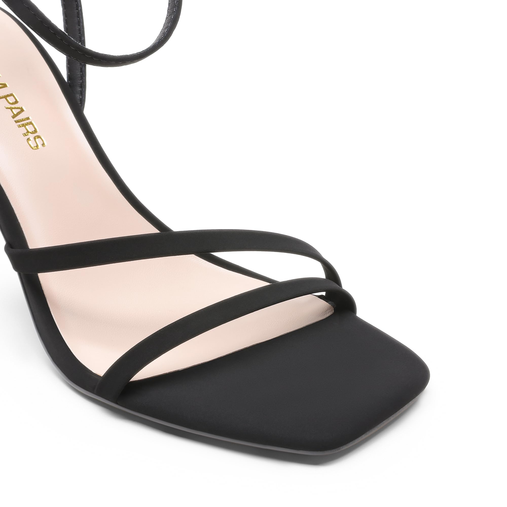 DREAM PAIRS Sandalias Tacón Aguja Mujer