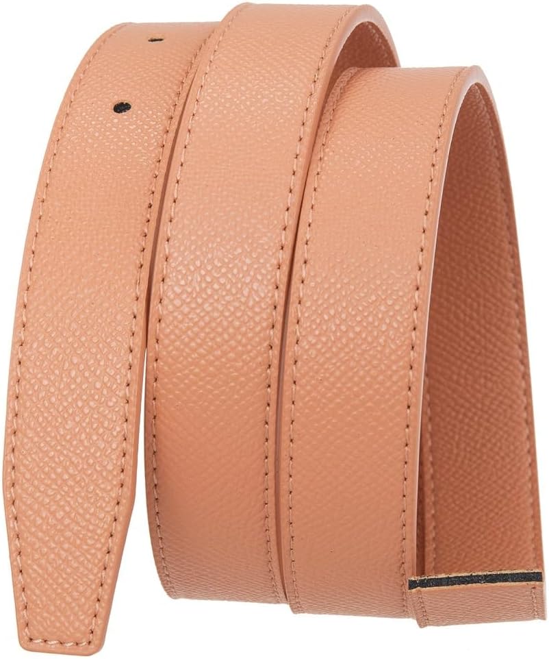 2.4CM Women's Belt Strap, Punched Palm Pattern, Body