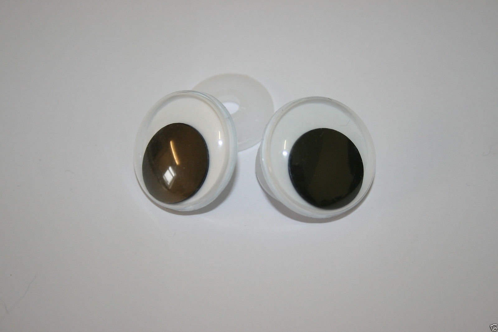 Cristal en plastique de sécurité Yeux Teddy Bear Inc Rondelles Goo Goo Moving eyes 20mm 250 Pairs