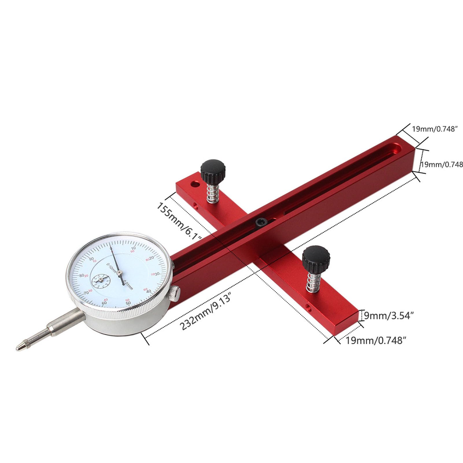 201-108 Mitutoyo Verstelbare meetbeugel 175-200mm zonder meetklok | GM04715