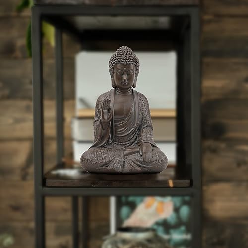 Miniatura 5 de Leekung Estatuas de Buda para el hogar, estatua de Buda para habitación espiritual, meditación, jardín zen, yoga, feng shui, decoración de mesa,