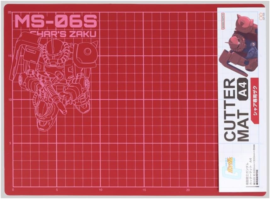 Mobile Suit Gundam [Cutting Mat] Cutter Mat A4 / Zaku for Char