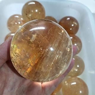 Wang shufang WSF-Stones, 1pc 70MM Natural Boutique Iceland Crystal Ball