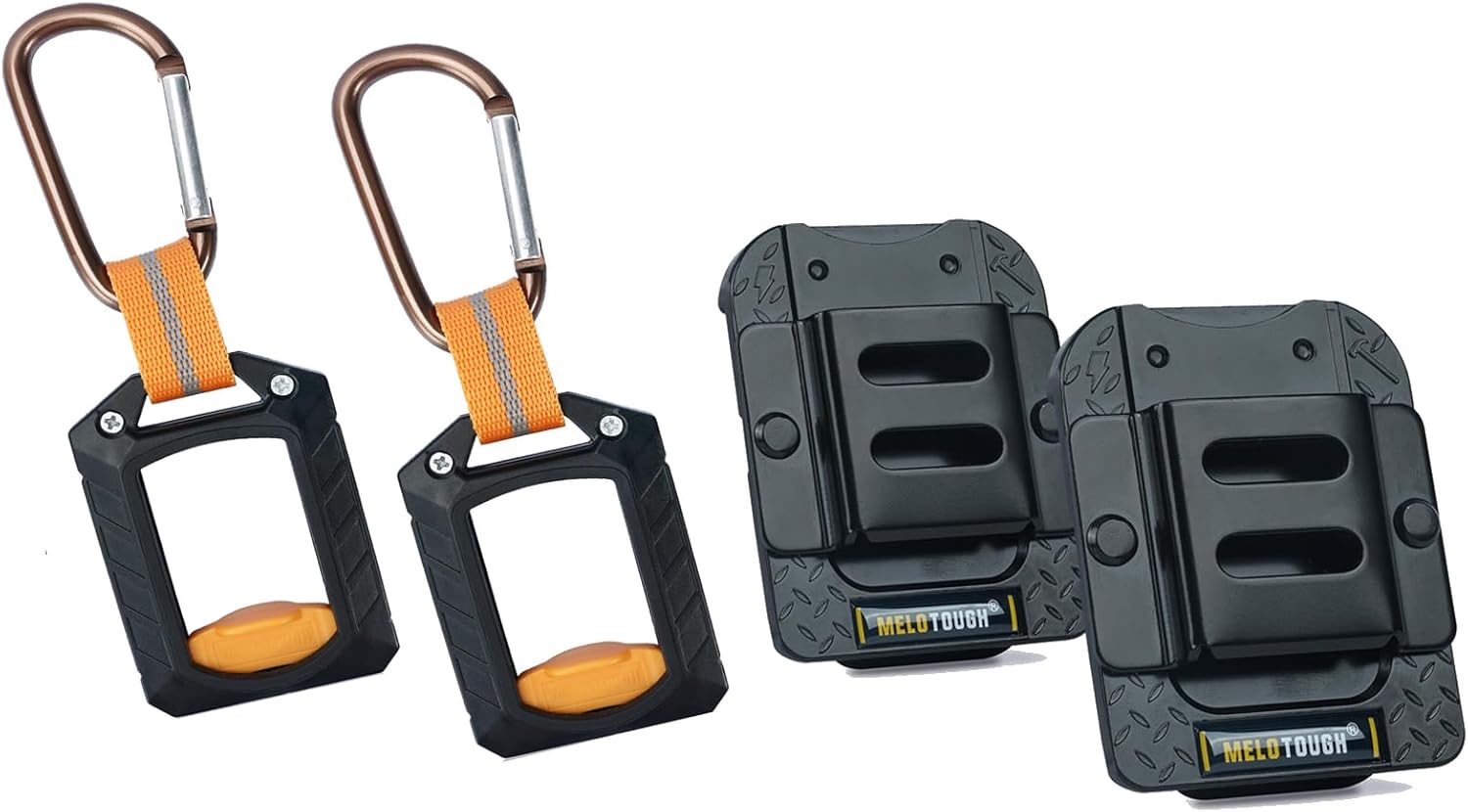 2pcs Zip Tie Holder+2Pcs Tape Measure Holder