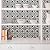 InHome NH2956 Avignon Peel & Stick Backsplash Tiles, Black