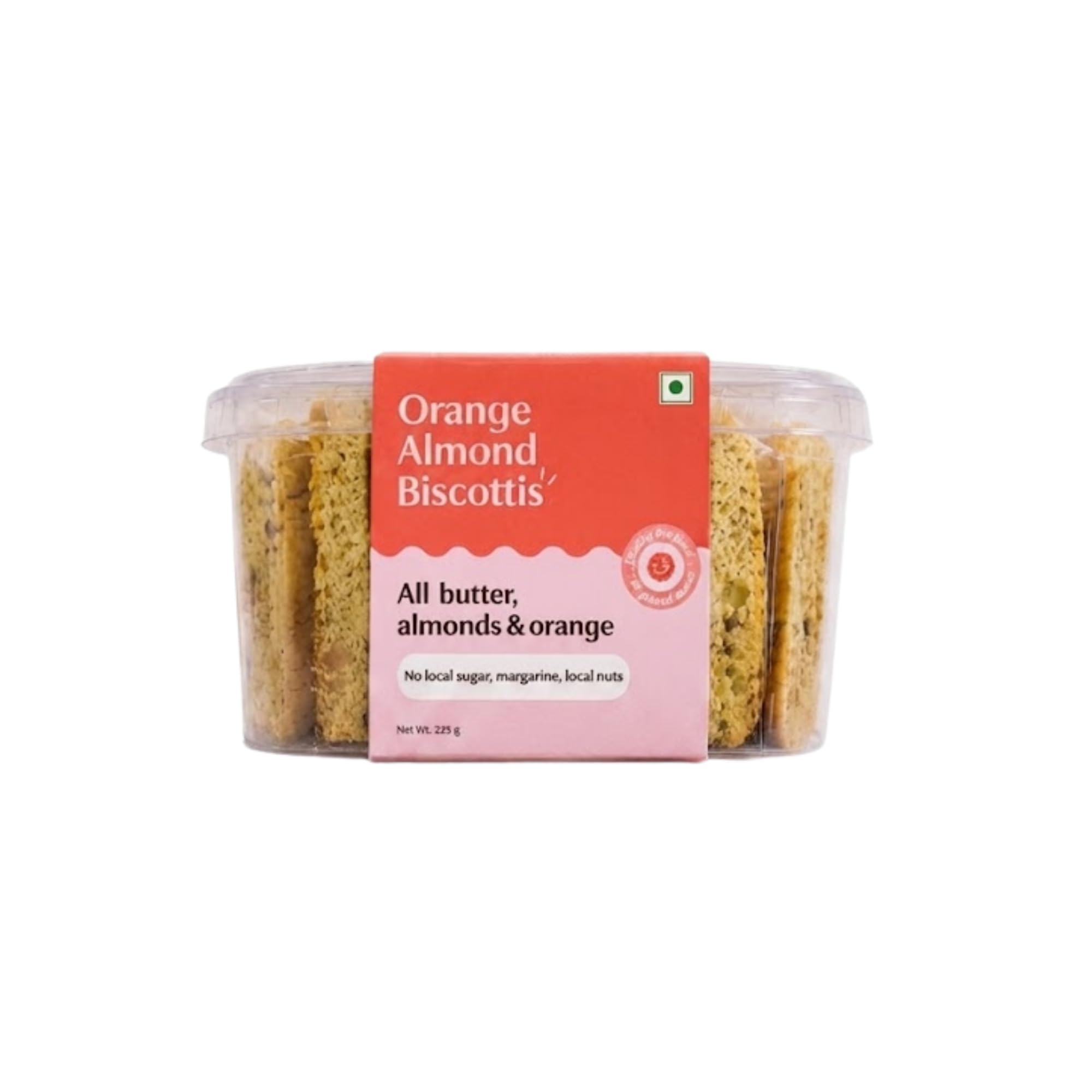 TGG - THE GOOD GÂTEAU Orange Almond Biscotti | Twice Baked Cookies Dehydrated Orange Almond Citrus Notes with Rakhi-image-28