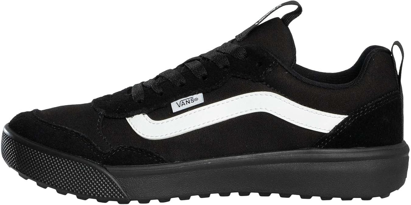 Vans Men's Range EXP Suede Trainers, Black/Black